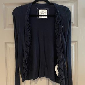 Abercrombie & Fitch Navy Cardigan